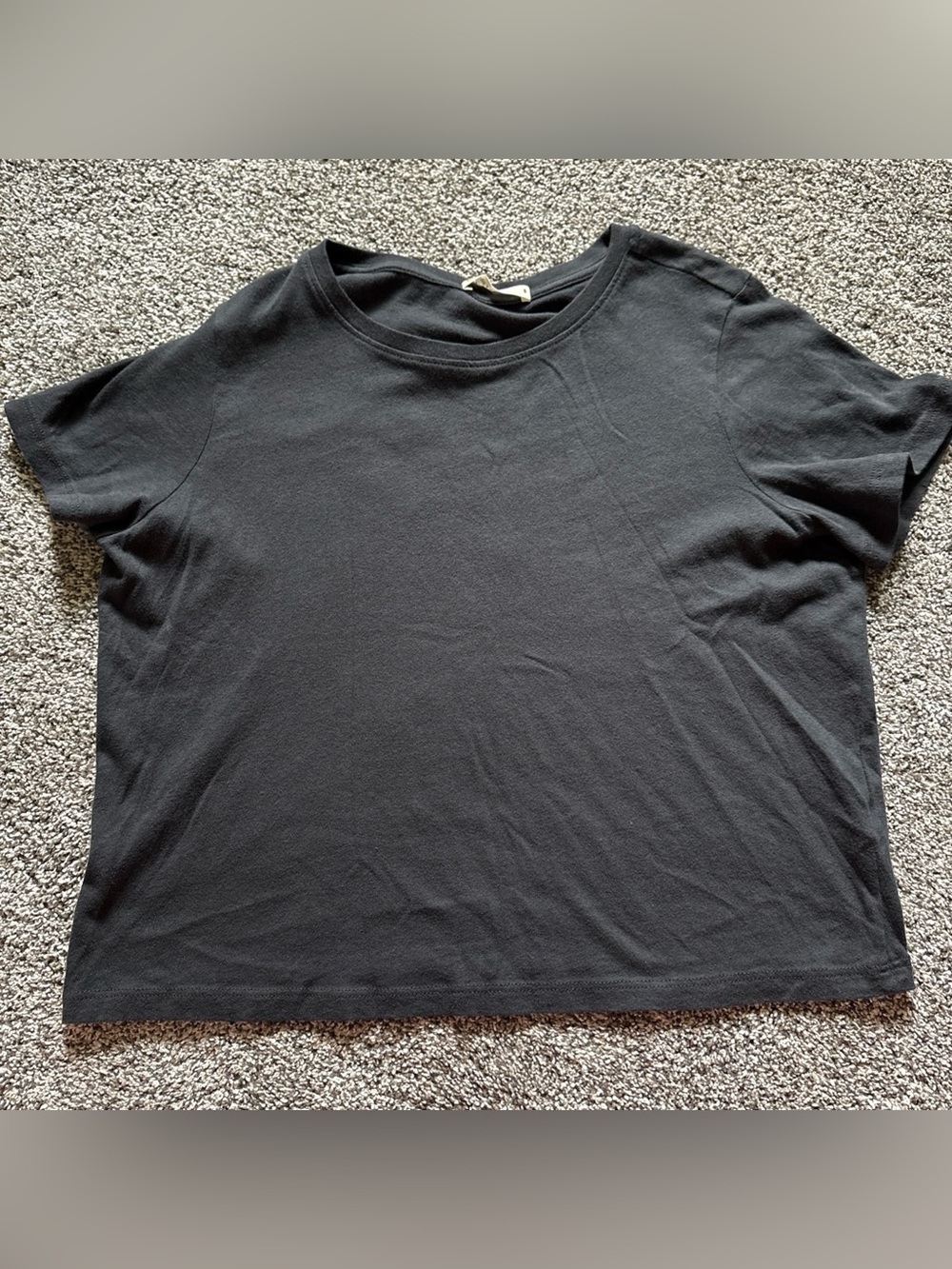 Marine Layer Faded Black Dye Short Sleeve Core Tee Women’s S